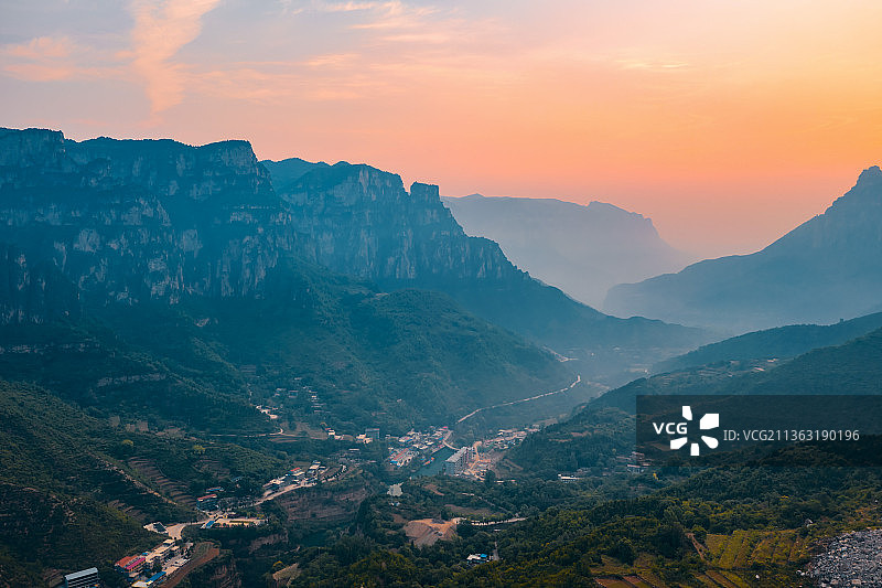 长治神龙湾景区风光图片素材