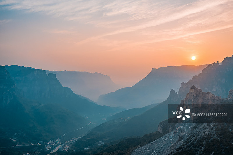 长治神龙湾景区风光图片素材