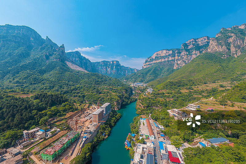 长治神龙湾景区风光图片素材