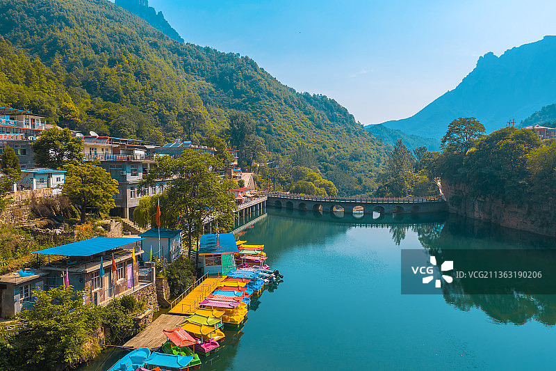 长治神龙湾景区风光图片素材