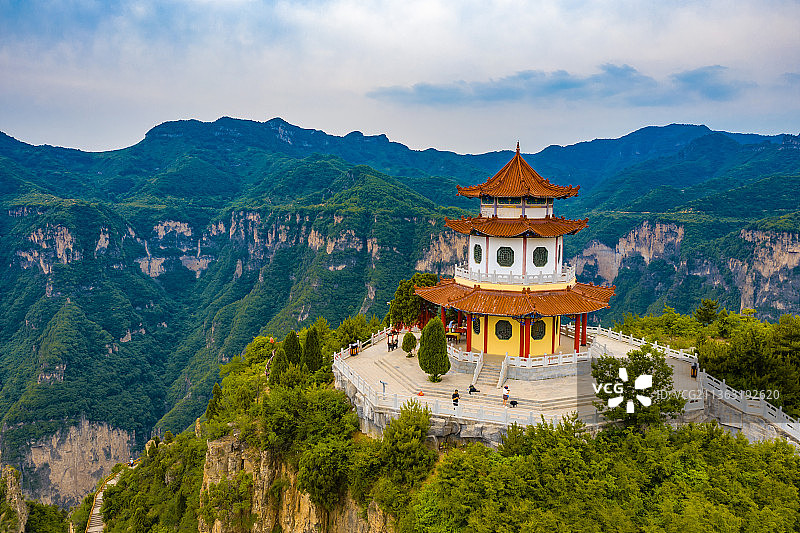 长治太行山八泉峡景区风光图片素材