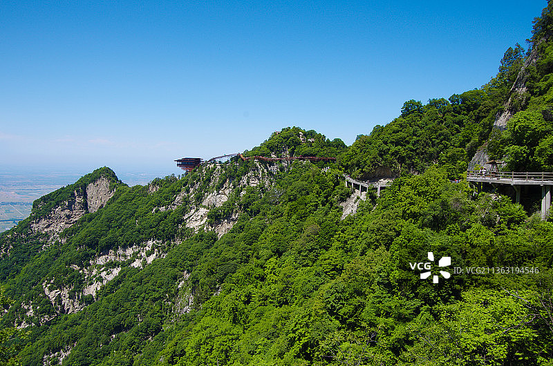 陕西渭南少华山图片素材