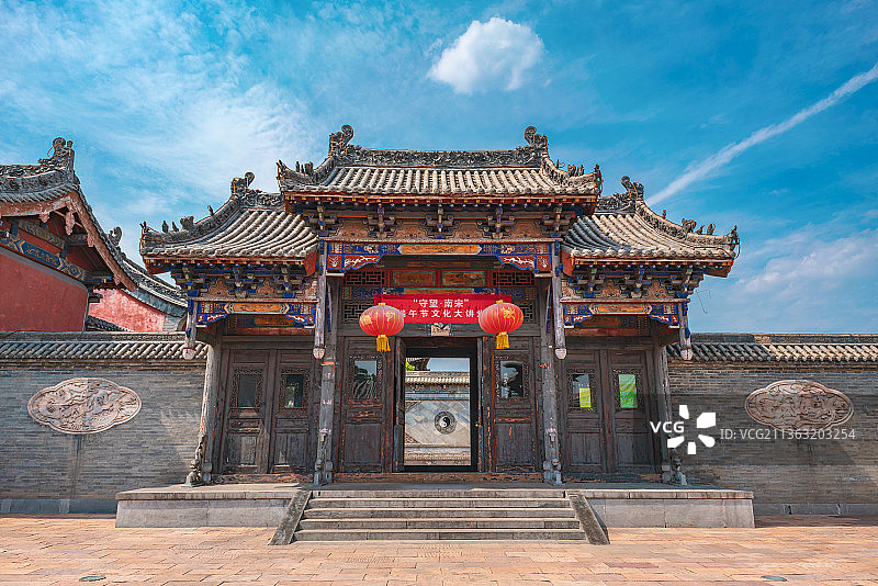 长治玉皇观五凤楼图片素材