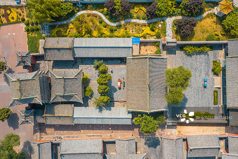 长治玉皇观五凤楼图片素材