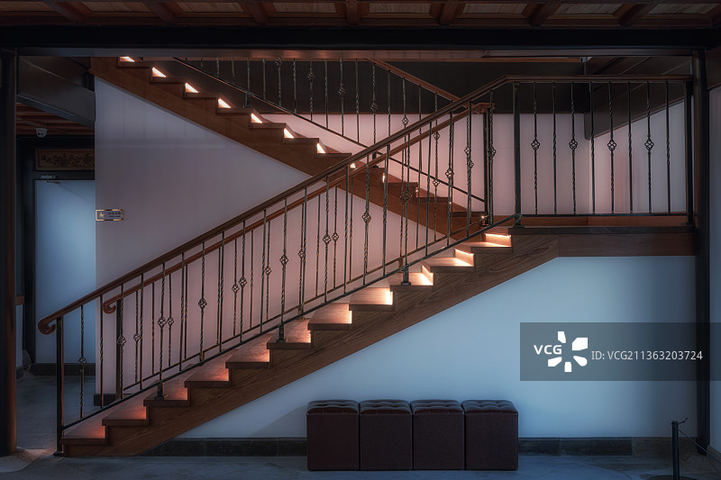 建筑内部楼梯图片素材