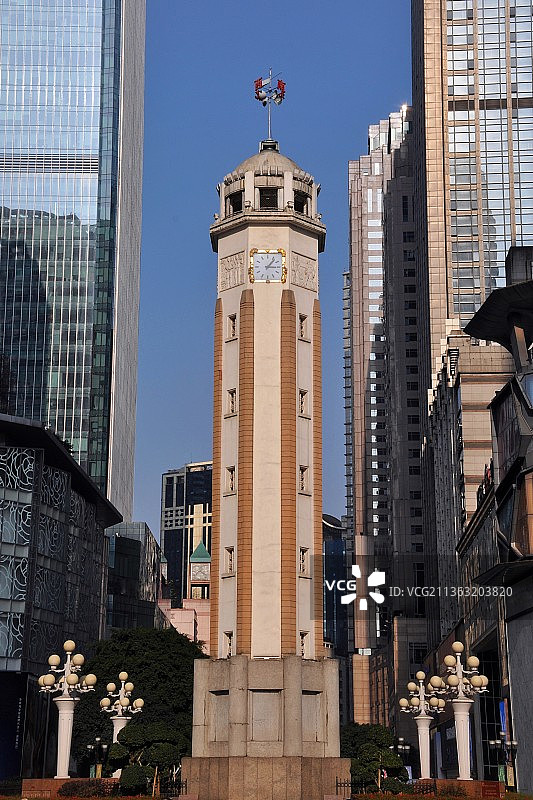 重庆解放碑图片素材