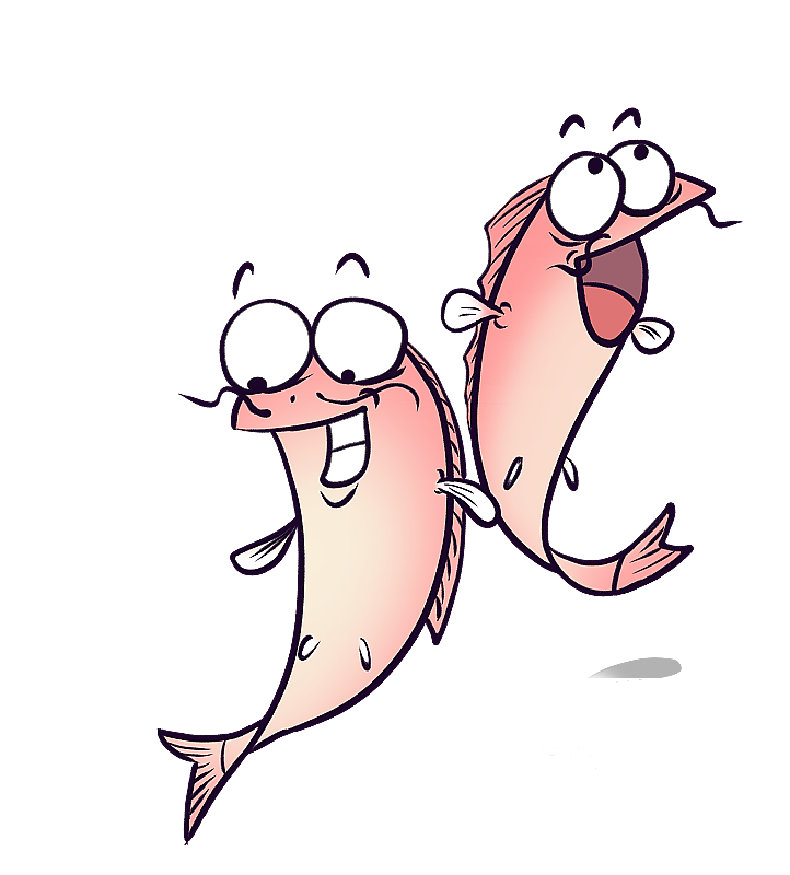 跳跃的小鱼图片素材