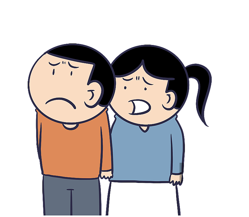 元素：悲伤伤心的情侣图片素材