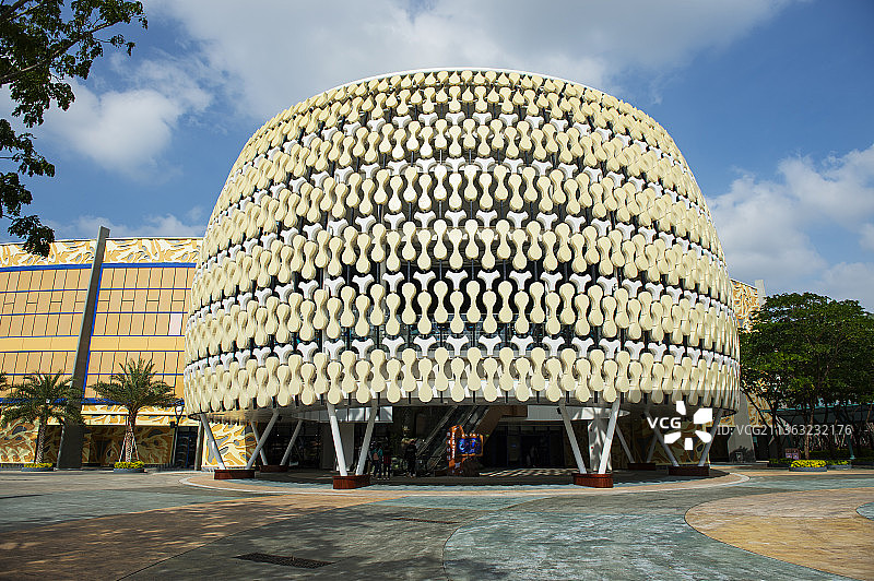 海南，陵水，富力海洋欢乐世界。图片素材