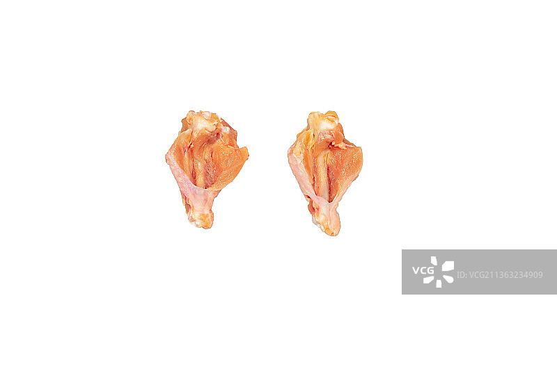 准备烹饪的鸡翅，泰国图片素材