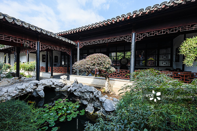 江苏苏州太平天国忠王府图片素材