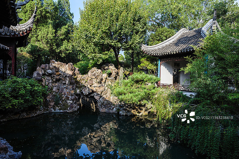 江苏苏州狮子林图片素材