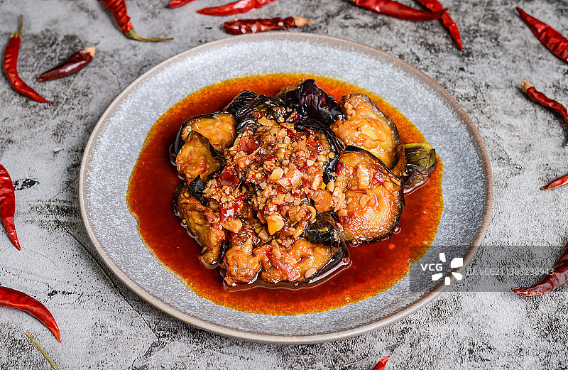 鱼香茄子图片素材