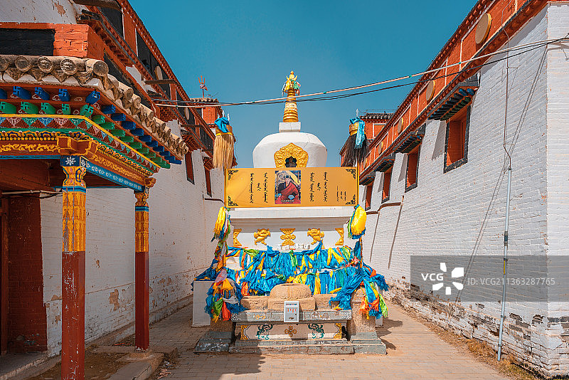 乌兰察布四子王旗王爷府图片素材