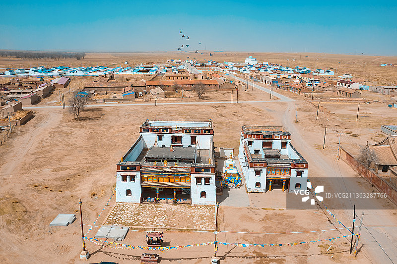 乌兰察布四子王旗王爷府图片素材