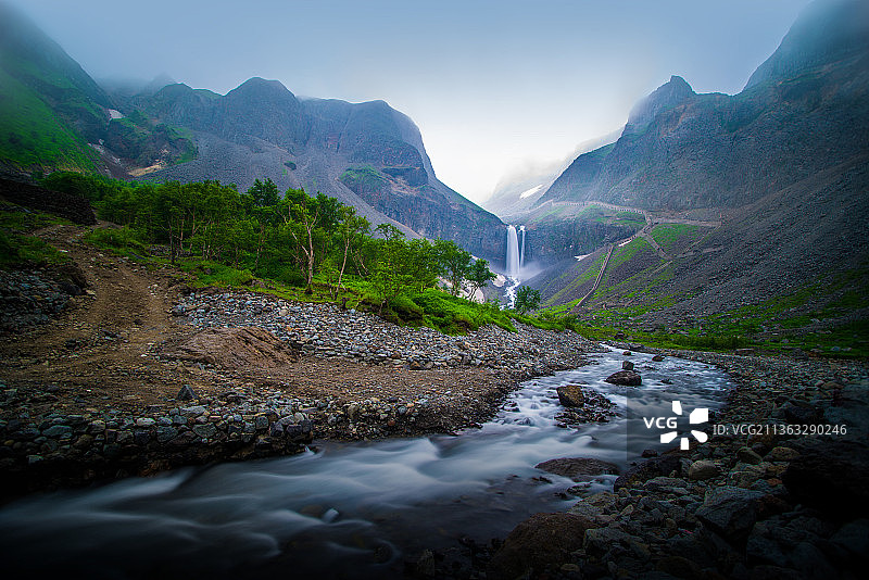 长白山天池图片素材