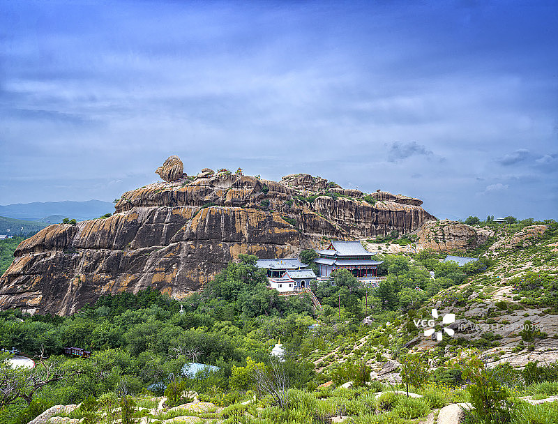 内蒙古东林左旗召庙图片素材