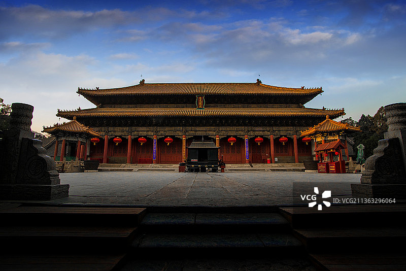 岱庙之春图片素材