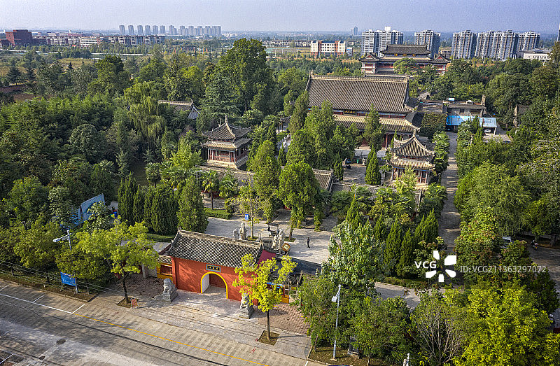 陕西西安草堂寺图片素材