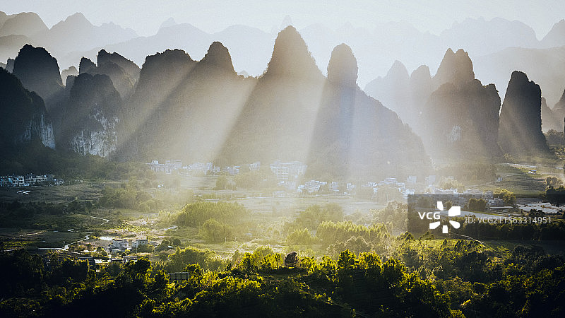 英西峰林图片素材
