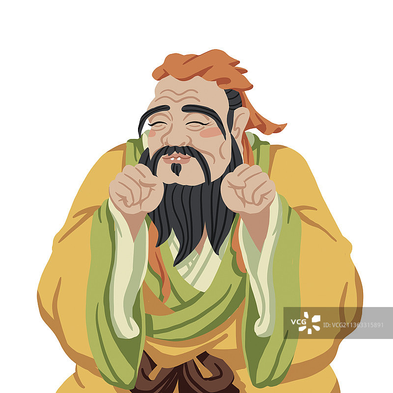 孔子图片素材