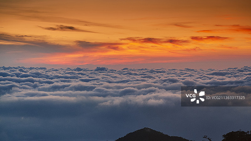 马来西亚云顶云海图片素材