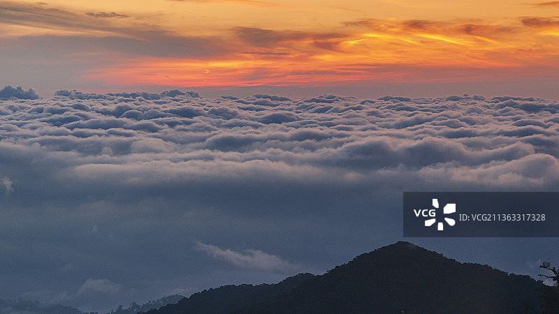 马来西亚云顶云海图片素材