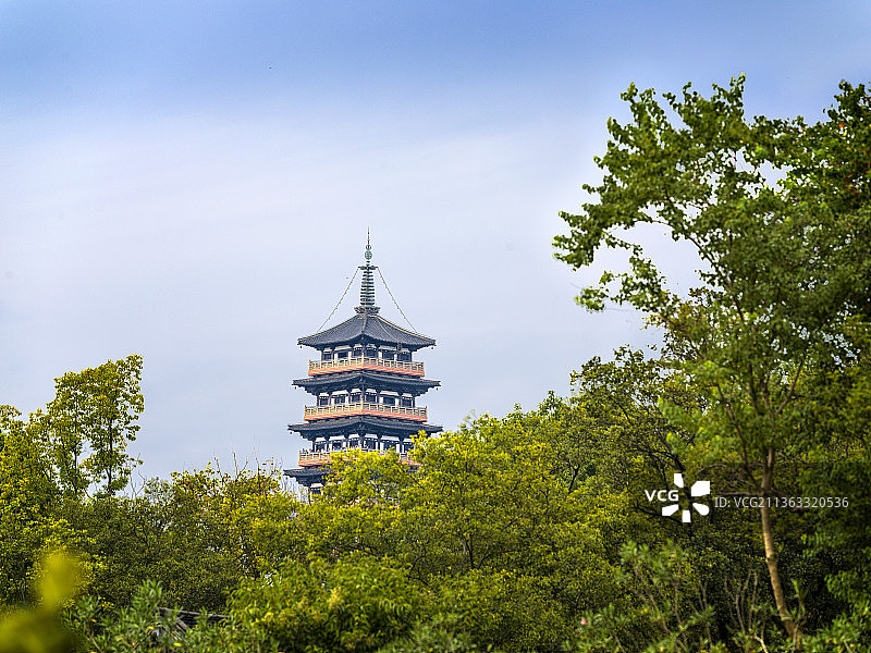 扬州大明寺图片素材
