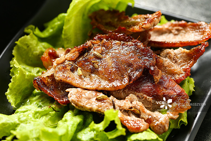 韩式烤肉图片素材