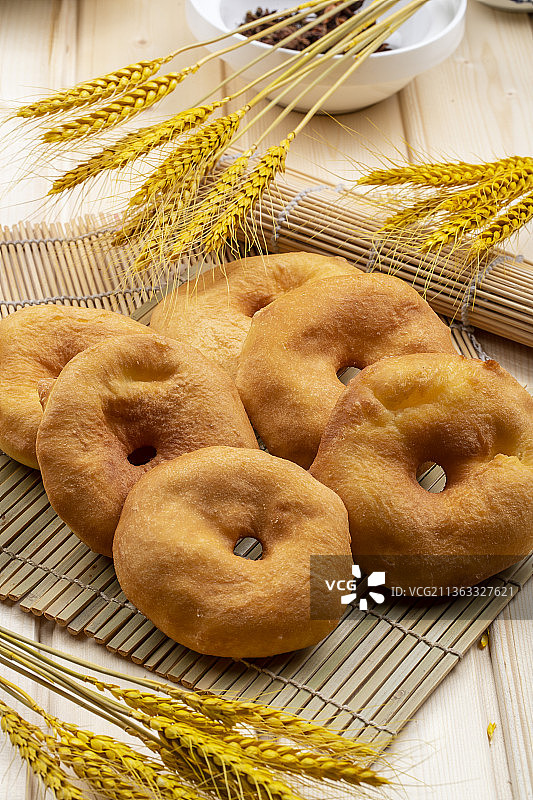 家常小油饼图片素材