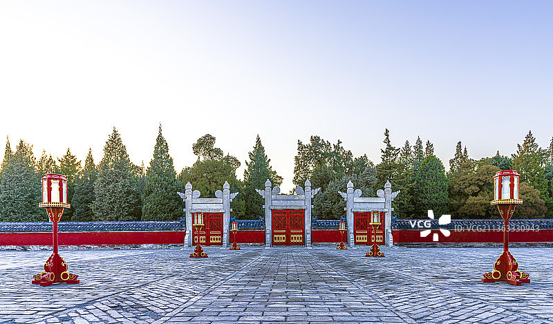 天坛 阛丘 北京图片素材