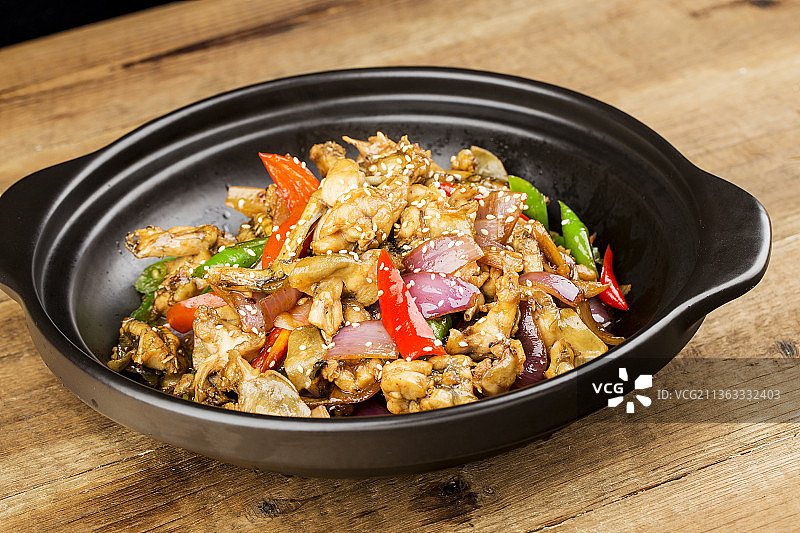 香辣田鸡图片素材