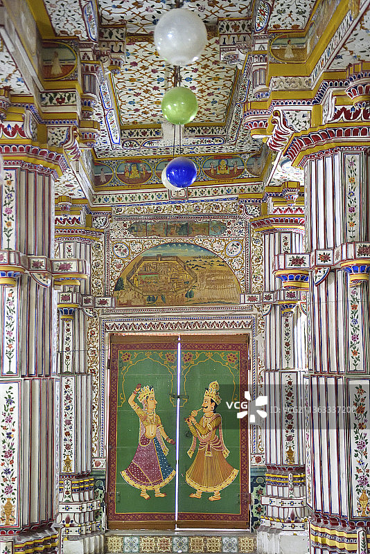 印度拉贾斯坦邦比卡内尔：班达萨尔耆那教寺庙图片素材