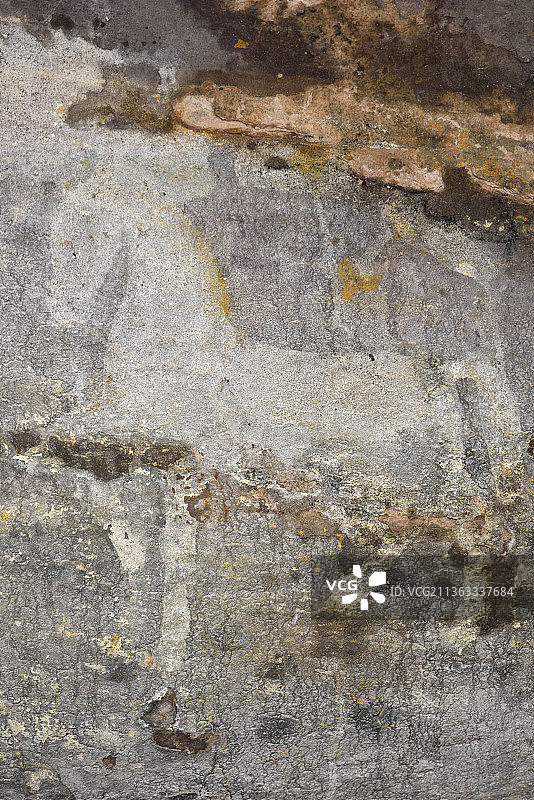 印度中央邦比姆贝特卡岩石 shelter 世界遗产图片素材