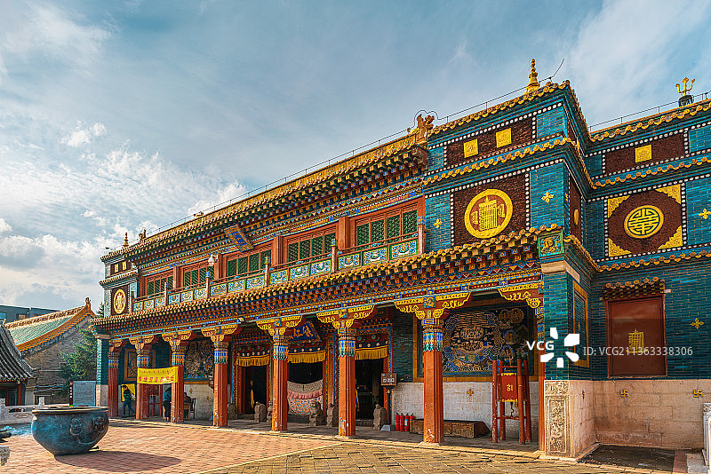 呼和浩特席力图召图片素材