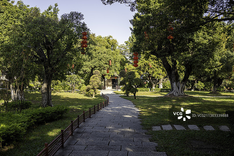 南海神庙,广州,黄埔,中式庭院图片素材