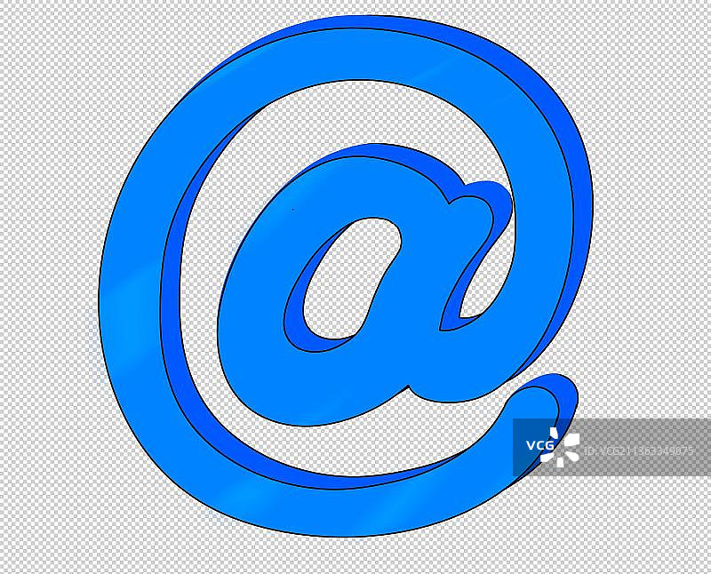 手绘可爱漫画插图元素互联网邮件元素图片素材