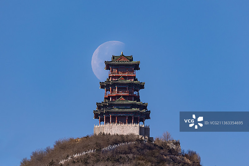 《定都阁凌月》图片素材