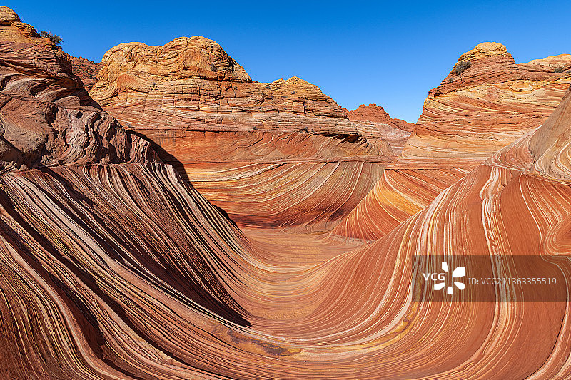 亚利桑那州岩层景观，美国图片素材