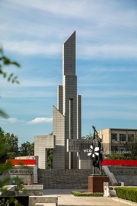 石家庄解放纪念碑图片素材