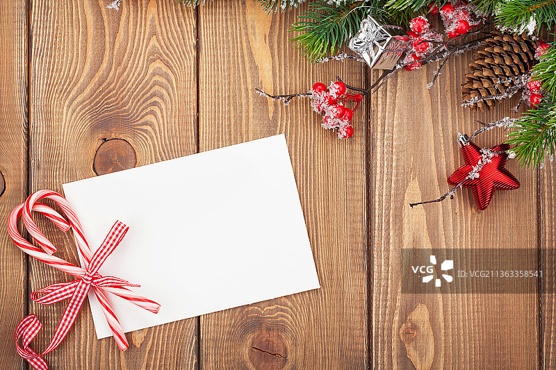 圣诞贺卡或相框图片素材