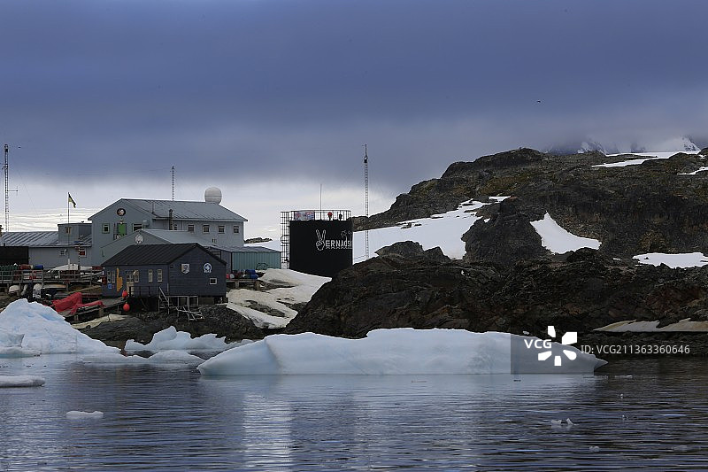 Vernasky 南极科考站图片素材