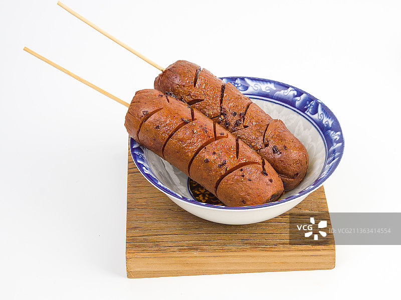 烧烤火腿肠美食红肠图片素材