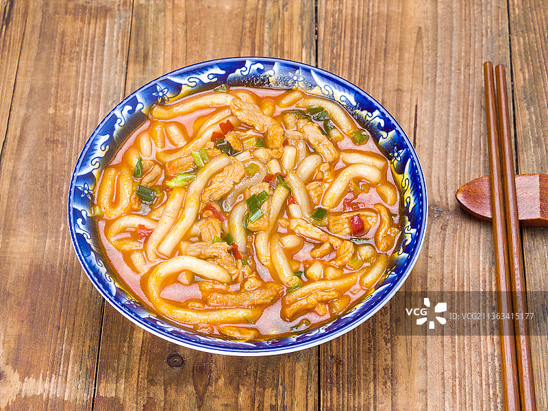 广西桂林特色早餐米粉图片素材