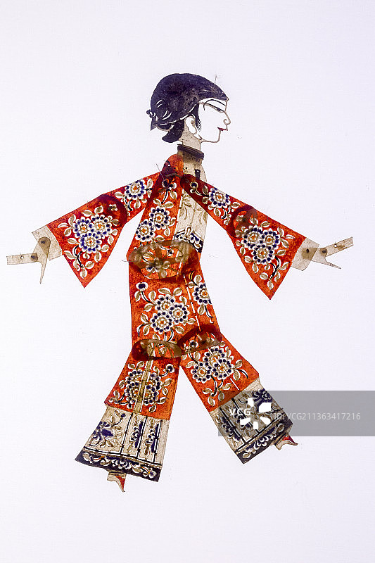 民间传统手艺皮影戏图片素材