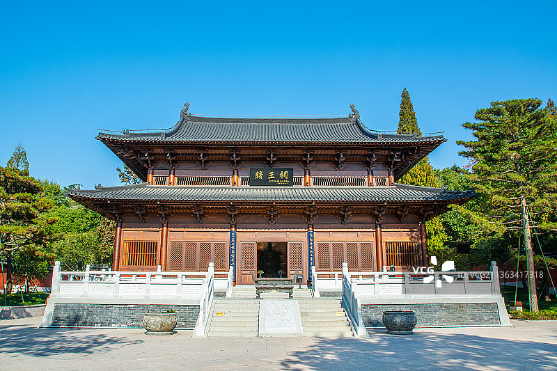 杭州临安吴越国王陵考古遗址公园 钱王陵风景临安钱镠墓钱王祠图片素材