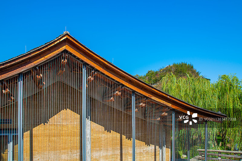 临安博物馆 杭州临安地标建筑 临安旅游景点风光  临安区博物馆外景图片素材