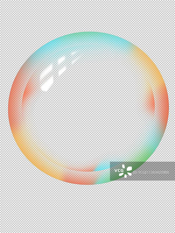 彩色 泡泡，图片素材