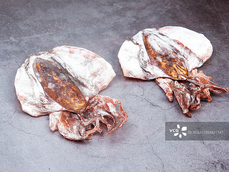 海鲜干货墨鱼图片素材