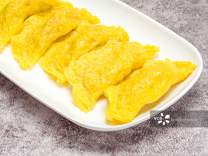 黄金蛋饺早餐美食图片素材